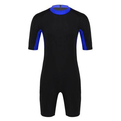 Swimwear Mens Leotard Swimsuit Shorty Wetsuit Diving Swimming Snorkeling Surfing Scuba Swim Bodysuit Jumpsuit Warm Swimwear ShedPoundsPortal