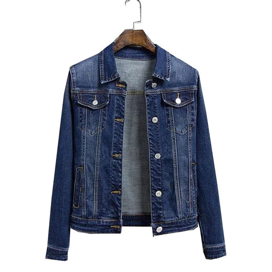 2025 New Fashion Spring Autumn Women Denim Jacket Loose Casual Jeans Female Outerwear Single Breasted Cowboy Ladies Overcoat Tops ShedPoundsPortal