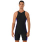 Summer Men One-piece Swimwear Swimsuit Sleeveless Front Zipper Swimming Shorts Bodysuit Triathlon Wetsuit Bathing Suit Beachwear ShedPoundsPortal
