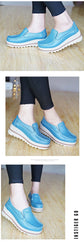 TIMETANG Autumn women flat shoes woman platform sneakers moccasins shoes woman creepers without lace genuine leather shoe ladies