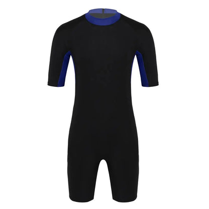 Swimwear Mens Leotard Swimsuit Shorty Wetsuit Diving Swimming Snorkeling Surfing Scuba Swim Bodysuit Jumpsuit Warm Swimwear ShedPoundsPortal