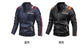 Mens Vintage Motorcycle Jacket 2025 Men Fashion New Biker Leather Jacket Male Embroidery Bomber Coat Winter Fleece Pu Overcoat ShedPoundsPortal