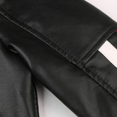 Mens Vintage Motorcycle Jacket 2025 Men Fashion New Biker Leather Jacket Male Embroidery Bomber Coat Winter Fleece Pu Overcoat ShedPoundsPortal