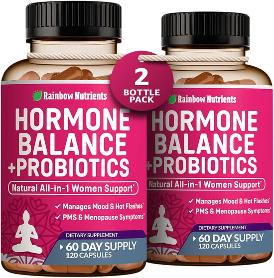 Hormone Balance + Probiotics: Natural Relief for Menopause