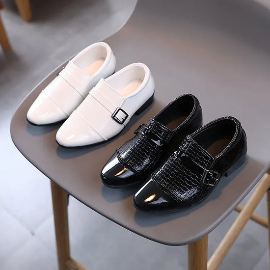 Children Shoes Fashion Leather Kids Students Soft Bottom Performance S