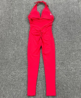Sporty Jumpsuit Woman Short Lycra Fitness Overalls with Padding Workout Clothes for Women Gym Sets Womens Outfits Sportswear New ShedPoundsPortal