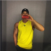2024 Mens fitness gyms Tank top men Fitness sleeveless shirt Male mesh breathable Sports vest Undershirt Gyms Running vest men ShedPoundsPortal