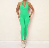 Women Sporty Jumpsuits Fitness Yoga Overalls with Padding Workout Clothes for Women Gym Set Women Bodysuit Sportswear Playsuit ShedPoundsPortal