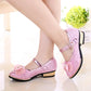 Children Girls Leather Shoes Fashion Princess High Heel Shoes for Par