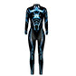 Robot Punk Jumpsuit Catsuit Sexy Female Women Cosplay Costume Skeleton Cyberpunk Steampunk Zentai Suit Halloween Bodysuit ShedPoundsPortal