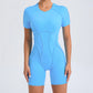 Short Jumpsuit Gym Clothes For Women Sportswear Fitness Overalls Backless Scrunch Booty Yoga Suit Sports Set Outfit ShedPoundsPortal