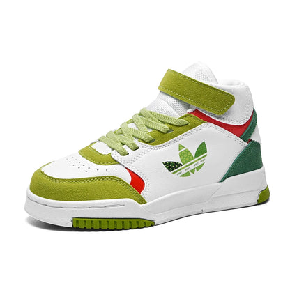 Cuhk kids high top combat basketball shoes boys student sports rebound