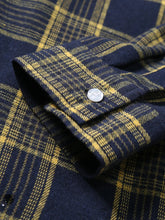 Casual Plaid Long Sleeve Men&