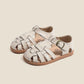 Children Sandals Unisex Kids Fashion Rome Braid Geniune Leather Sandal