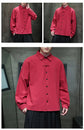 Mens Linen Shirts Casual Streetwear Long Sleeve Turn Down Collar Summer Beach Vacation Hawaiian Shirts M-5XL Plus Size Men Tops ShedPoundsPortal