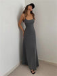 2025 Spaghetti Strap Bodycon Sheath Dress for Women