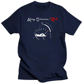 Mens Clothing  King Crimson Men Red Speedometer T Shirt Black ShedPoundsPortal