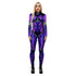 Popular Halloween Jumpsuit Sexy Print Cos Futuristic Clothing Tight Jumpsuit Wholesale Women Clothes Rompers Womens Combinaison ShedPoundsPortal