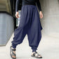 Mens Pants Loose Bloomers Retro Casual Fashion Design Cool Harem Trousers ShedPoundsPortal