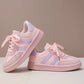 Children Tennis Shoes 2025 New Simple Kids Sneakers for Girls Patchwor
