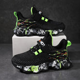 Children Fashion Breathable Stripe Design for Training, Running & Spor