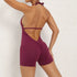 Women Sporty Jumpsuits Fitness Yoga Overalls with Padding Workout Clothes for Women Gym Set Women Bodysuit Sportswear Playsuit ShedPoundsPortal
