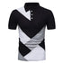 KB Men Polo Men Shirt Short Sleeve Polo Shirt Contrast Color Polo New Clothing Summer Streetwear Casual Fashion Men tops ShedPoundsPortal