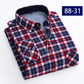 Autumn and winter new fleece shirt men&
