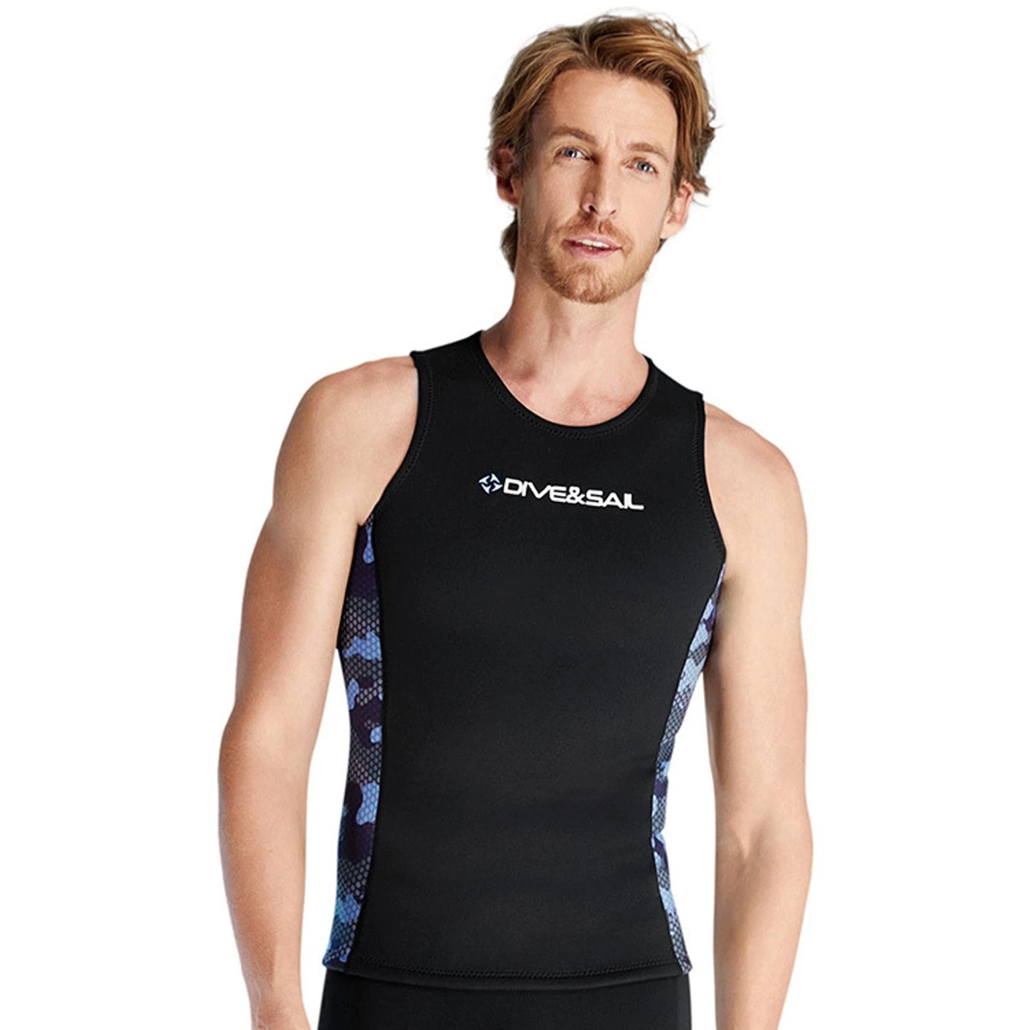 Men Wetsuit Vest Surfing  Water Sports Swimsui Vest Diving Sleeveless Vest for Canoeing Swimming Men Swimsui Vest ShedPoundsPortal