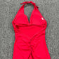 Sporty Jumpsuit Woman Short Lycra Fitness Overalls with Padding Workout Clothes for Women Gym Sets Womens Outfits Sportswear New ShedPoundsPortal