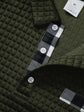 Digital Printed Fabric with Irregular Plaid Pattern, Non-Positioned Plaid Pattern, Thick Long-Sleeve Turn-Down Collar Top, Square Plaid Texture Fabric, Fashionable Casual Everyday Wear ShedPoundsPortal