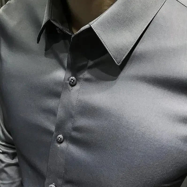 Clothes Business Male Top Plain with Print Men&