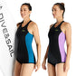 2MM Neoprene Sleeveless Wetsuit Women Swimming Wetsuit with Front Zip One-piece Bathing Surfing Diving Suit for Swim Water Sport ShedPoundsPortal