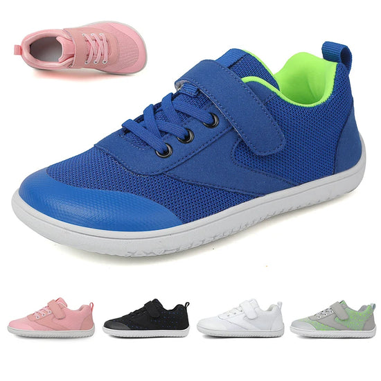 Wide Barefoot Sneakers for Kids – Minimalist Lightweight Shoes for Boy
