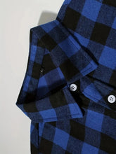 Mens Shirts Single Breaste Classic Plaid Smart Casual Flannel Shirt Long Sleeved Chest Two Pockets Design Spring Autumn Men Tops ShedPoundsPortal