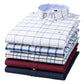 Casual Pure Cotton Oxford Mens Shirts Long Sleeve Plain Soild Regular Fit Fashion Button Man Dress Shirts