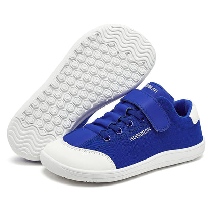 HOBIBEAR Kids Barefoot Sneakers – Wide Toe Minimalist Shoes with Hoo