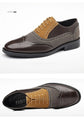 Luxury Men Dress Shoes Retro Brogue Shoes for Men Comfortable Business Casual Footwear High Quality Men Party Wedding Shoes 2025