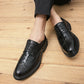 Men Pointed Wedding Formal Oxford Shoes Crocodile pattern Black brown Casual Platform Homecoming Dress Footwear 38-46