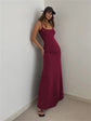 2025 Spaghetti Strap Bodycon Sheath Dress for Women