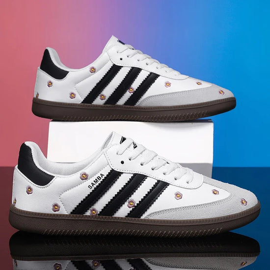 Hot Sale 2025  Comfort Casual Cold Sticky Quality Mahjong Fortune Board Shoes High Quality Unisex Sneaker German Training White