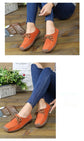 New Arrival Women Casual Shoes 2025 Suede Leather Flats Sneakers Lace Up Moccasins Ladies Shoes Fashion Loafers Plus Size 35-42