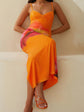 Women s Elegant Floral Print Sleeveless Maxi Dress with  Fit Spaghetti Straps for Summer Beach Party