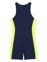 Summer Men One-piece Swimwear Swimsuit Sleeveless Front Zipper Swimming Shorts Bodysuit Triathlon Wetsuit Bathing Suit Beachwear ShedPoundsPortal