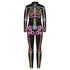 Robot Punk Jumpsuit Catsuit Sexy Female Women Cosplay Costume Skeleton Cyberpunk Steampunk Zentai Suit Halloween Bodysuit ShedPoundsPortal