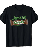 Jesus Made Way Graphic TShirt Mens Casual Christian Gift 100 Cotton Short Sleeve Round Neck Geometric Design ShedPoundsPortal