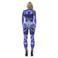 Popular Halloween Jumpsuit Sexy Print Cos Futuristic Clothing Tight Jumpsuit Wholesale Women Clothes Rompers Womens Combinaison ShedPoundsPortal