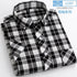 2025 Summer Cotton Plaid Short Sleeve Shirts For Men Plus Size Regular Fit Classic Young  England  Style Shirts Man&