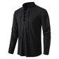 Shirt Cotton Linen Flax Tops Lace Up Long Sleeves Blouse Mens V Neck Medieval Costume Embroidery Tunic Casual Shirt ShedPoundsPortal