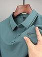 High end luxury brand fashion hot diamond short sleeve Advanced printed POLO shirt summer new Korean version men&